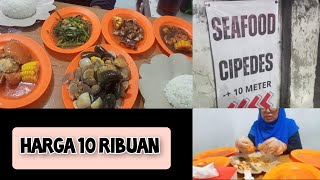 seafood murah di bandung harga cuma 10 ribu [upl. by Akiemehs]