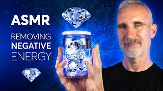 Removing Negative Energy ASMR 💎 Diamond Water 💎 Positive Affirmations [upl. by Llerdna]