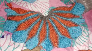 doormat knitting designpaydan banane ka Aasanknitting thalposh woolen desigrangoli designrangoli [upl. by Attenaej]