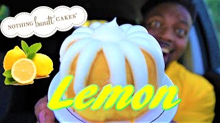 NOTHING BUNDT CAKES® LEMON FLAVOR Review 🍋🧁  RickNation EATS [upl. by Dyun]