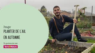 Comment planter de lail en automne [upl. by Alaj]