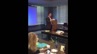 Florida Bar President Bill Schifino Speaks at Sections Leaders Conference  4 of 5 [upl. by Ahsima]