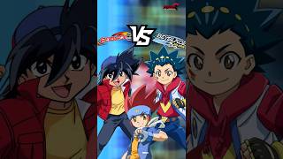 TYSON VS VALT VS GINGKA beyblade shorts [upl. by Pendleton349]