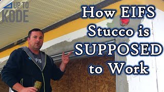 What is EIFS Stucco and How Its SUPPOSED to Work [upl. by Hedelman569]