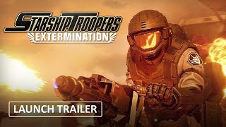 Starship Troopers Extermination  Launch Trailer [upl. by Yadnil]