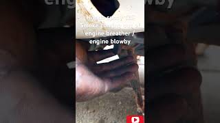 Engine blowby  Honda spacy 125 smoke coming out of engine breather honda 125ccscooter [upl. by Rogovy900]