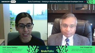 EndoTalk with Dr Prasad Iyer  Delaying or Eliminating Stents in Advanced Esophageal Cancer [upl. by Bayard]