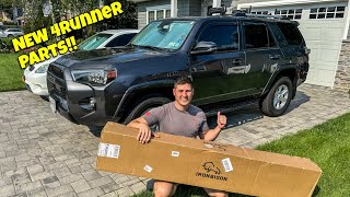 Installing NEW running boards on my 2023 Toyota 4Runner SR5 IRON BISON [upl. by Stacia]