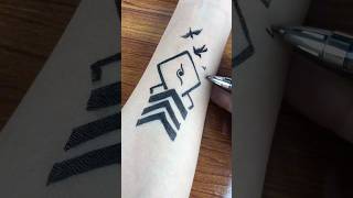 SEMIPERMANENT TATTOO tattooideas tattoodesigns temporarytattooideas anime [upl. by Gorga]