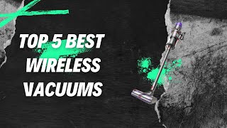 Top 5 Best Wireless Vacuums of 2024 [upl. by Adiaj]