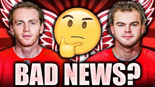 SOME BAD NEWS FOR THE DETROIT RED WINGS PATRIK KANE amp ALEX DEBRINCAT REGRESSION SOON [upl. by Etteyniv149]