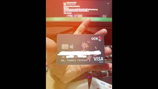 ucb bank dual currency debit visa card [upl. by Caye]