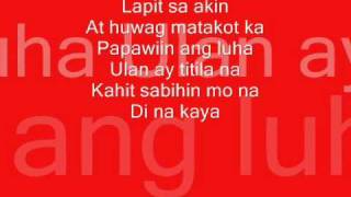 YENG CONSTANTINO  LAPIT with LYRICS [upl. by Norad]