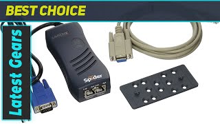 Lantronix 1PORT USB Remote KVM Spider The Ultimate KVMIP Solution [upl. by Otila]