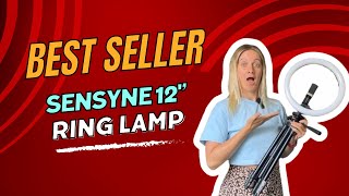 Honest Review Sensyne Newest 12 Ring Light with Tripod Stand [upl. by Engamrahc]