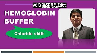 Hemoglobin buffer Chloride shift biochemistry acid base balance [upl. by Ahcilef]