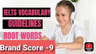 IELTS vocab with roots02 ielts speakink listening writing reading vocab root [upl. by Ahtabbat]