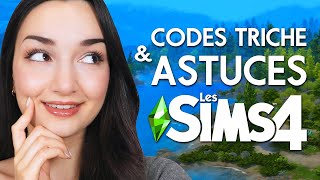 Les CODES TRICHE et RACCOURCIS CLAVIER indispensables   Tuto sims 4 [upl. by Cristine]