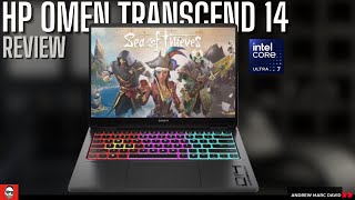 HP Omen Transcend 14 REVIEW  THE BEST 14quot GAMING LAPTOP [upl. by Einra]