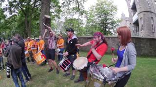 Fills Monkey Drumming Flash Mob [upl. by Triplett]