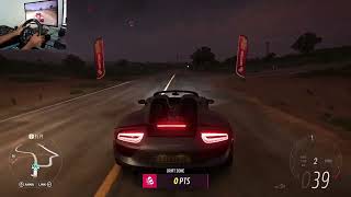 Porsche 918 Spyder  Forza Horizon 5  Logitech G29 gameplay [upl. by Sreip356]