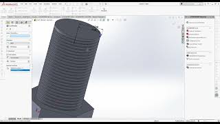 SOLIDWORKS Premium 2019 SP1 0 Part1 2022 12 24 10 36 41BOLT M THARD KASE BANYE [upl. by Aniz]