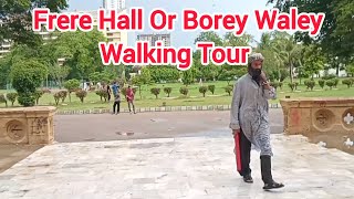 Frere Hall Karachi  Walking Tour  Rainy Day Walking Video pakamazingplus [upl. by Bonn]