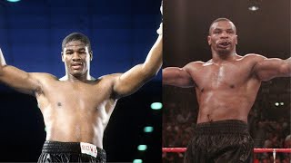 Mike Tyson vs Riddick Bowe fantasy fight [upl. by Steddman884]