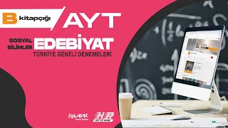 İŞLER TÜRKİYE GENELİ DENEME SINAVI AYT EDEBİYAT B KİTAPÇIĞI 1324 [upl. by Clapp]