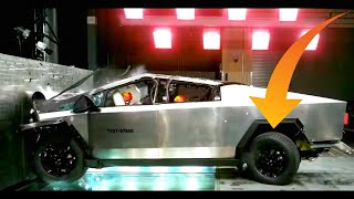 Cybertruck Crash Test is HORRIFYING Here’s Why [upl. by Yentroc332]