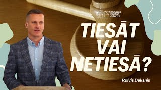 Tiesāt vai netiesāt l Svētruna [upl. by Rainie721]