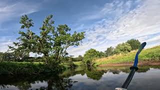 Stone canoe club to the Darlaston Inn and back on the River Trent [upl. by Yecad]