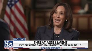 Bret Baier Interviewed Kamala Harris on Fox News  It Went Something Like This [upl. by Pacifica]