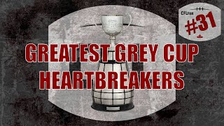 CFL Greatest Grey Cup Heartbreaking Losses [upl. by Akoek]