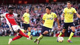 Bukayo Saka goal vs Southampton🔥❤football highlights premierleague [upl. by Reffineg]