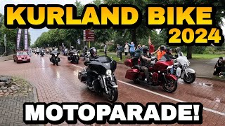 Парад Мотоциклов на улицах города KURLAND BIKE MEET 2024  Сход мотогонщиков [upl. by Lalo]