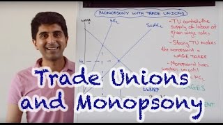 Trade Unions In A Monopsony Labour Market [upl. by Zaria]