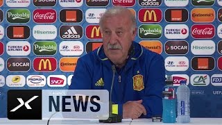 Vicente Del Bosque quotKroatien eines der besten Teamsquot  Kroatien  Spanien  EM 2016 [upl. by Kappenne]