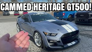 DELIVERY OF A CAMMED HERITAGE SHELBY GT500 [upl. by Aennil]