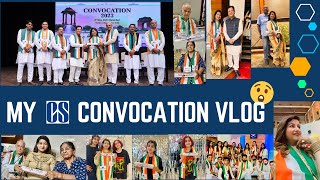 ICSI Convocation 2023🔥NIRC ICSI Convocationconvocationday companysecretary vlogcs csritugoel [upl. by Annavahs]