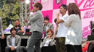 Fancam Bangtan BoysBTS Rap Monster amp V Freestyle about a fan DFLA [upl. by O'Gowan122]