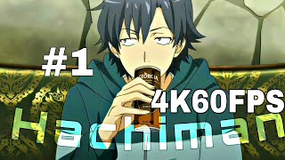 Hachiman Twixtor S2 Ep 13 part 1 1 4K60FPS From Oregairu No CC  Link [upl. by Desi]