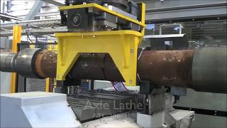 Wheel Shop Automation Railway Wheel Mount Line  FMG Port Hedland Australia [upl. by Yrollam]