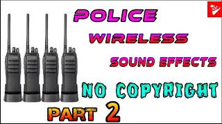 Police wireless sound effects no copyright [upl. by Simon]