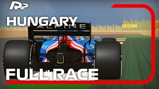 R2RIA F1 S22 Hungarian GP Full Race [upl. by Rayner381]