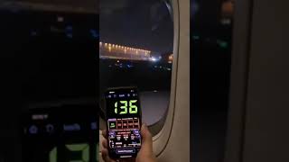 ✈️ Aircraft Takeoff Speed ahmettolgay tolgaytv tolgaylive aviation [upl. by Flodur]