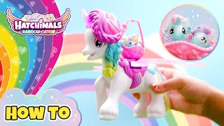 How to let your play take off with Hatchicorn  Hatchimals  Toys for Kids [upl. by Annawit]