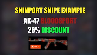 Effortless Trading on Skinport with This Sniping Bot  Example 4 [upl. by Wind467]