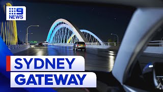 Sydney Airport bridge nears completion  9 News Australia [upl. by Naitsyrk]