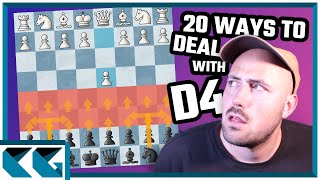 20 CHESS OPENINGS FOR BLACK AGAINST d4 [upl. by Elcin]